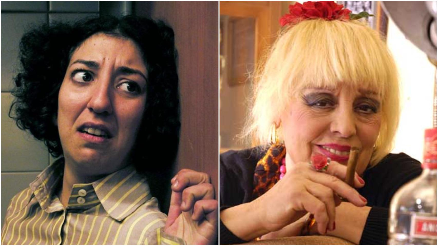 Mónica Cervera y Josele Román en un fotomontaje de El Español.