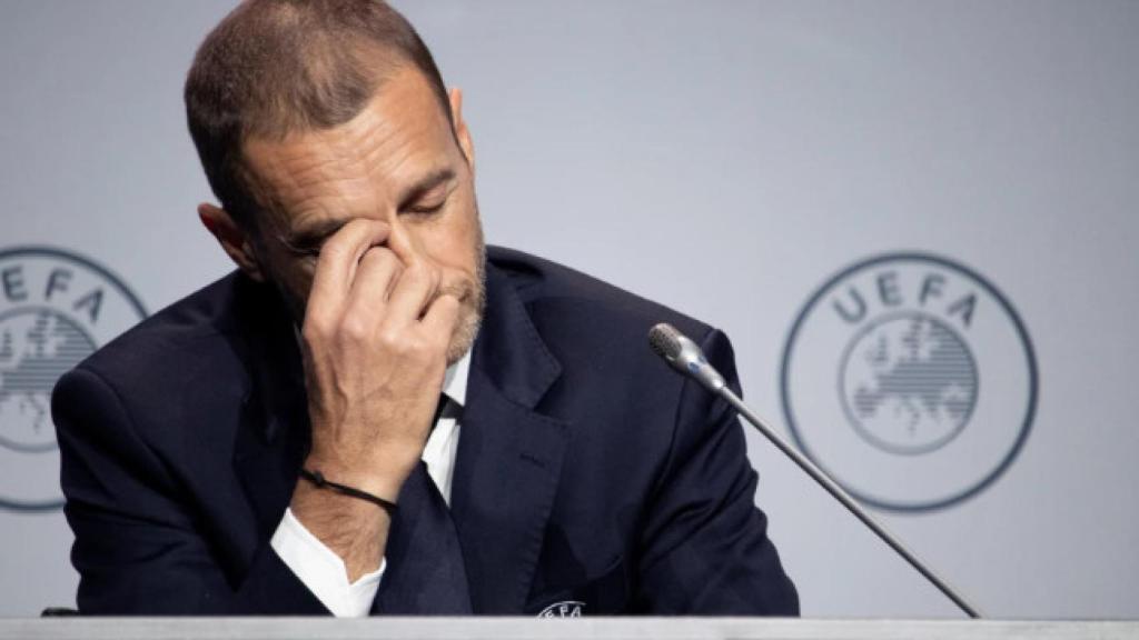 Aleksander Ceferin, presidente de la UEFA