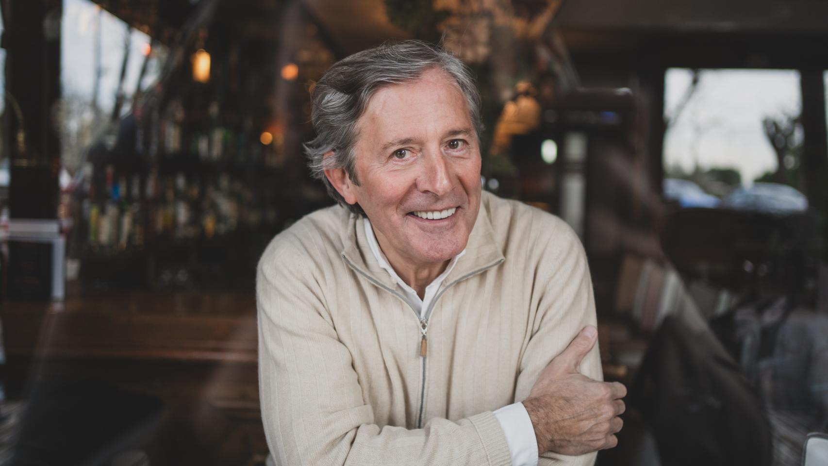 Jesús Álvarez, retratado en una cafetería de Madrid antes de la entrevista.