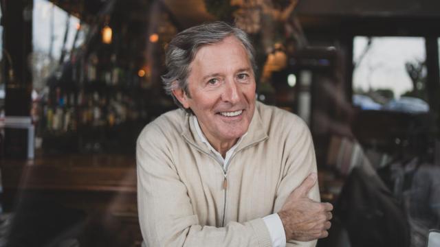 Jesús Álvarez, retratado en una cafetería de Madrid antes de la entrevista.