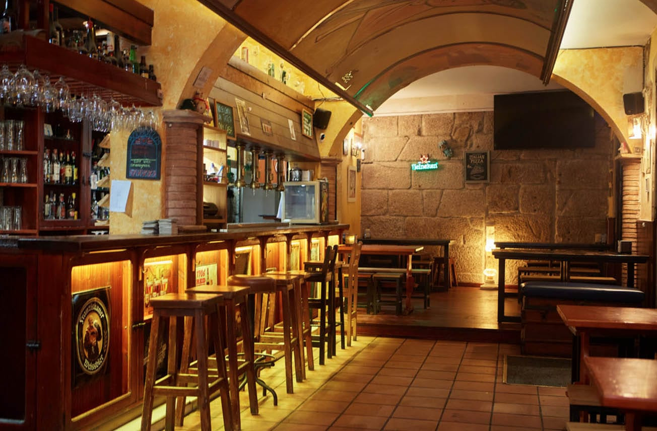 El local Abadía, en Vigo. Foto: Web Abadía