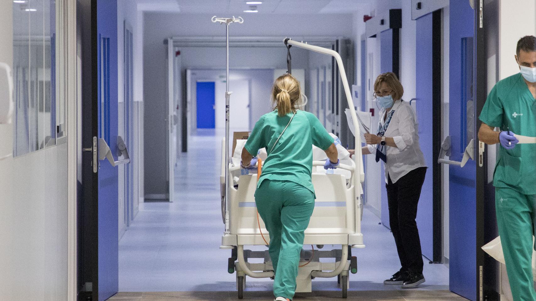 Interior del nuevo hospital de Salamanca