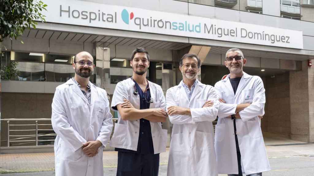 Equipo de la nueva unidad médica.