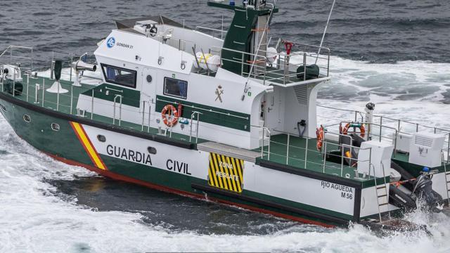 La patrullera 'Río Águeda' de la Guardia Civil, con base en Cádiz.