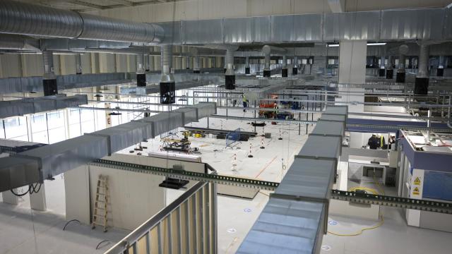 Las obras de construcción del Centro Especializado de Atención Diurna para la Esclerosis Lateral Amiotrófica (ELA).