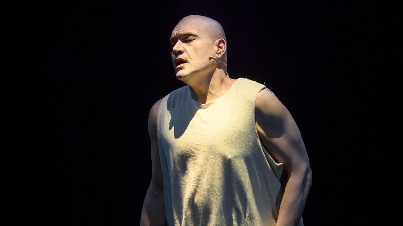 Xavier Sabata, durante 'Pierrot Lunaire'. Foto: A. Bofill