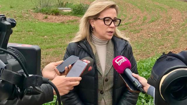 La 'popular' Lola Merino, este domingo en Ciudad Real.