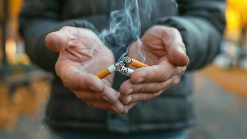 Cómo quitar las manchas de nicotina de las manos