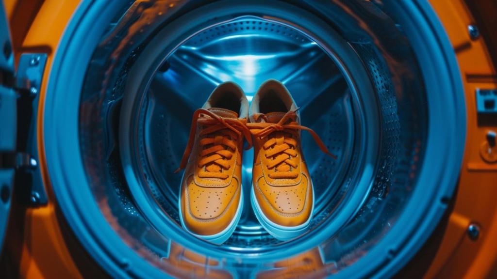 Cómo lavar zapatillas en la lavadora