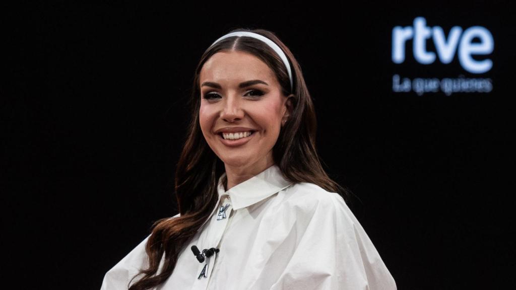 Inés Hernand en la presentación de un proyecto en noviembre de 2023.