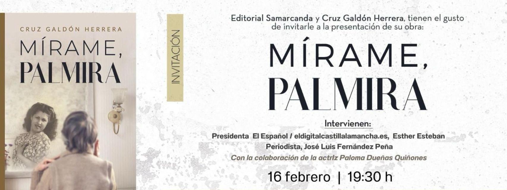 Presentación de 'Mírame, Palmira' en Toledo.