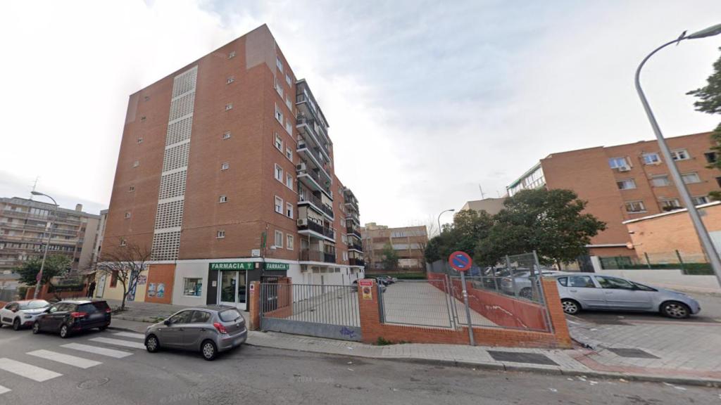 La calle Ocaña, en Aluche.