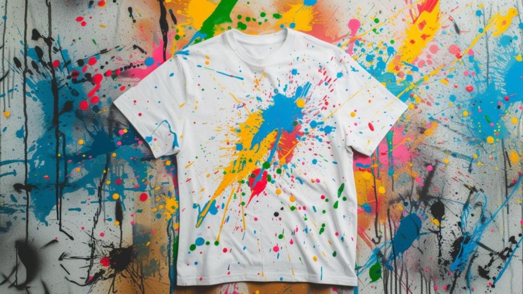 Quitar manchas de pintura en la ropa