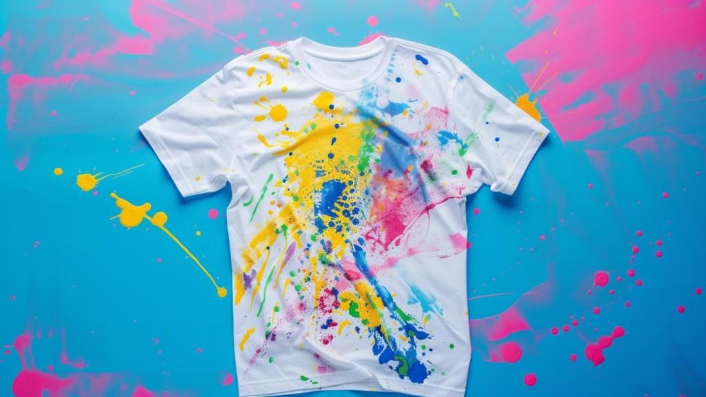 Cómo quitar manchas de pintura de la ropa