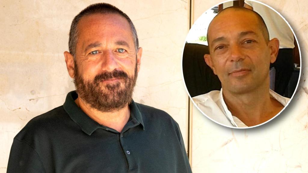 Pepón Nieto junto a su hermano Carlos en un fotomontaje.