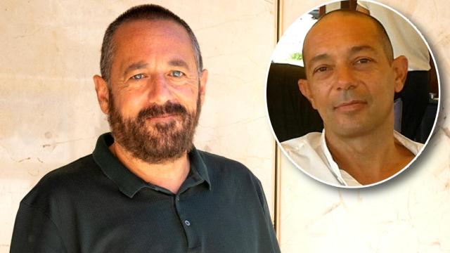 Pepón Nieto junto a su hermano Carlos en un fotomontaje.