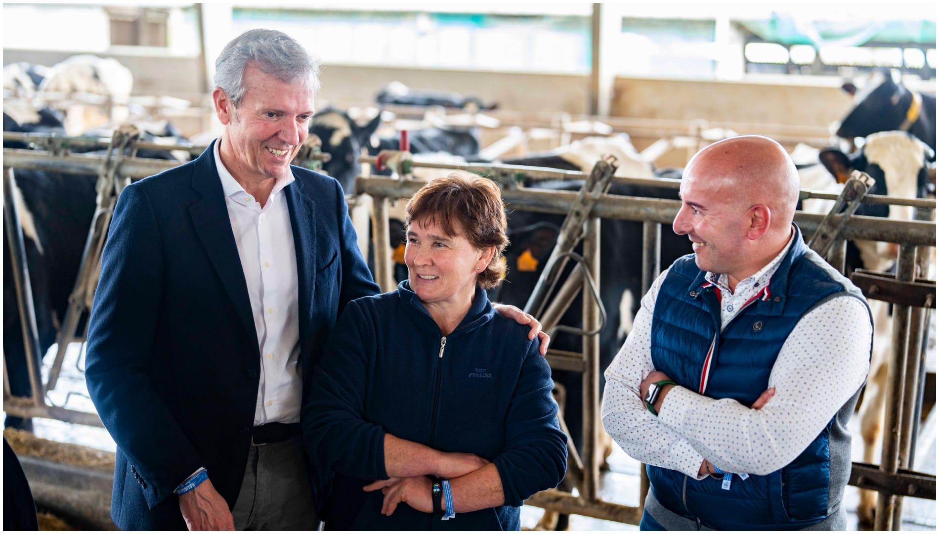 Alfonso Rueda en Friol (Lugo) / Foto: PPdeG