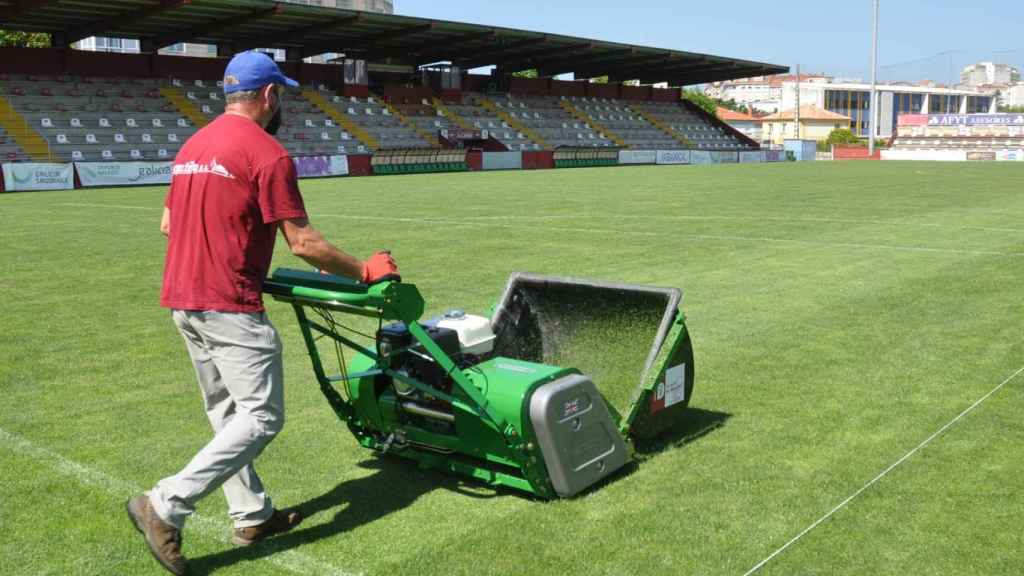 Estadio de A Lomba en VIlagarcía.