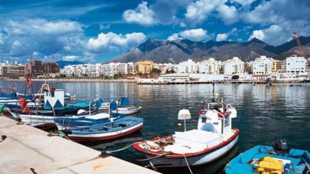 Imagen del puerto de Marbella.