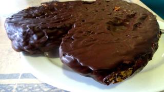 Receta de palmera de chocolate.