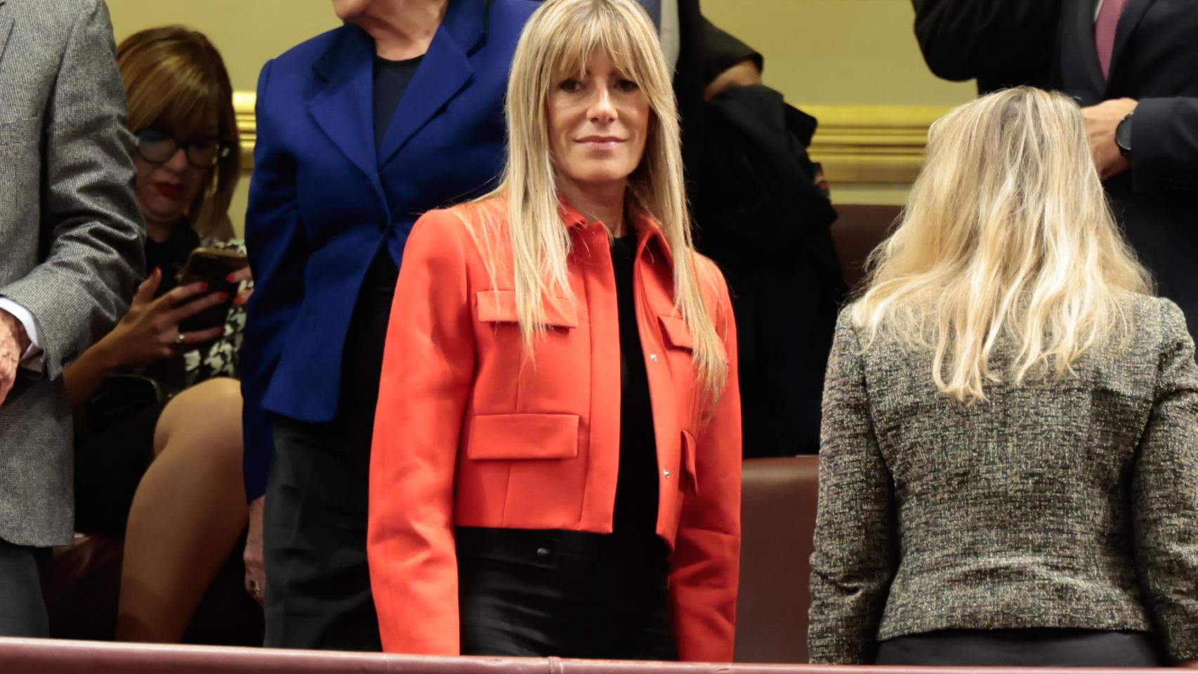 Begoña Gómez en la tribuna del Congreso de los Diputados. Imagen de archivo.