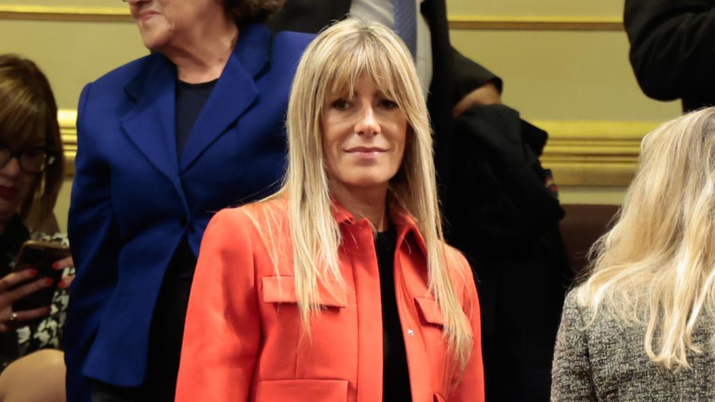 Begoña Gómez en la tribuna del Congreso de los Diputados. Imagen de archivo.