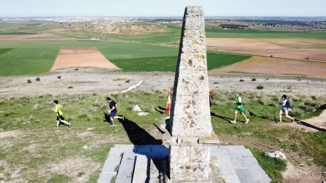 Dura subida al Arapil Grande