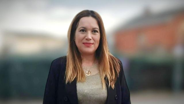 Virginia Frolián Valle, madre de Darío, el niño que murió por la caída de un árbol en el Retiro en 2018.