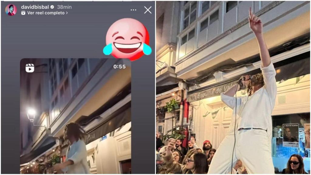 David Bisbal se hace eco en redes de la actuación en el Carnaval de A Coruña de su doble