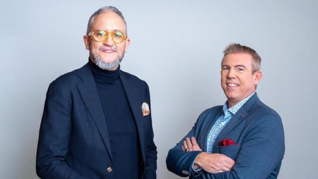 De izq. a dcha.: Alejandro Romero, socio y CEO global de LLYC, y Jeff Lambert, presidente y director ejecutivo de Lambert Global.