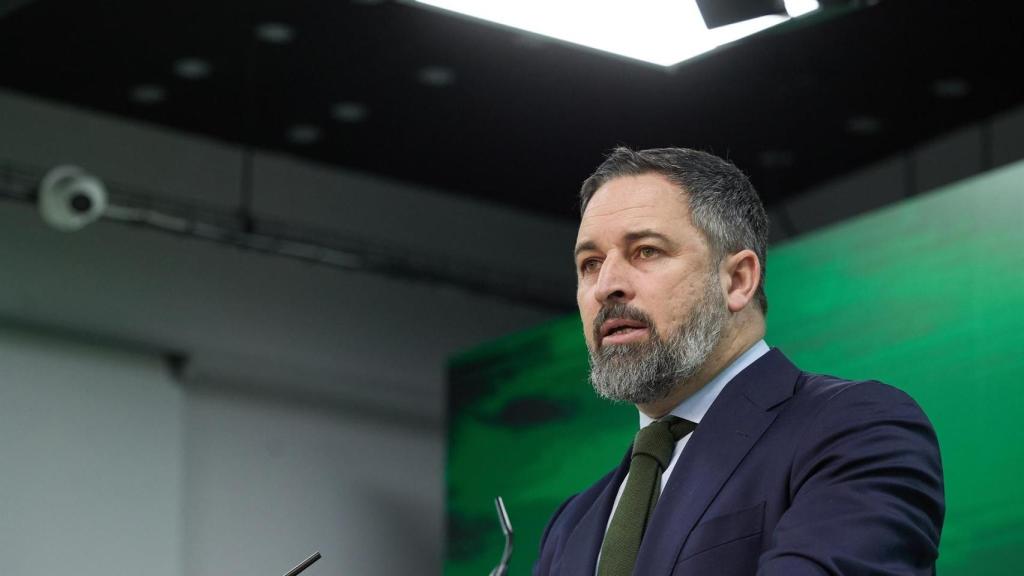 El líder de VOX, Santiago Abascal, en una imagen de archivo.