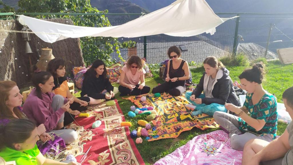 Una de las actividades de Eco dos Teixos.