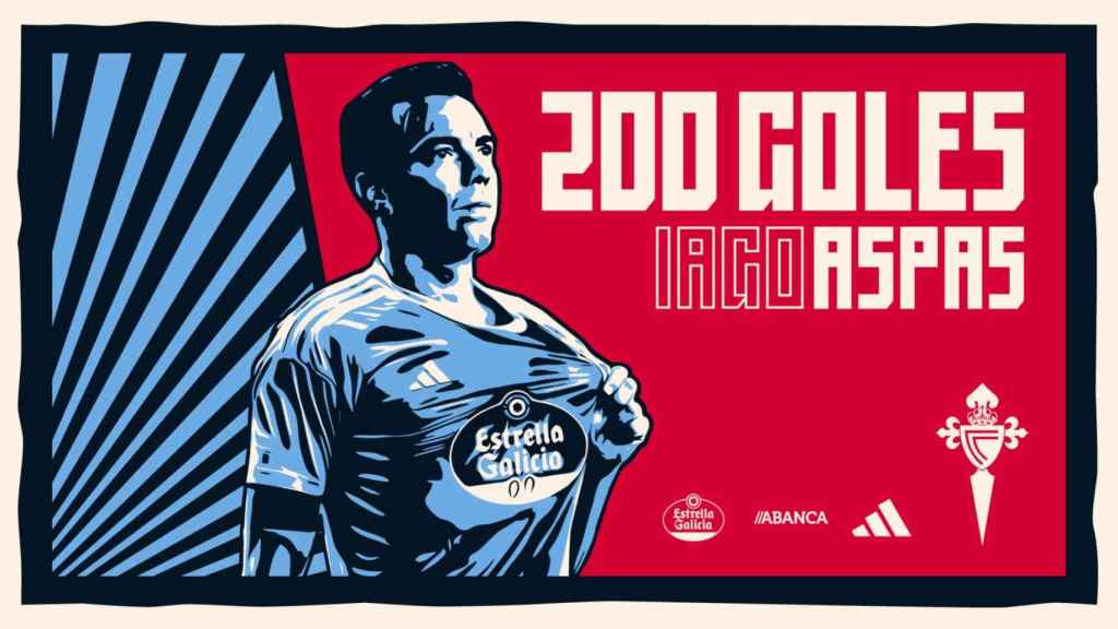 Iago Aspas agranda su leyenda con el Celta