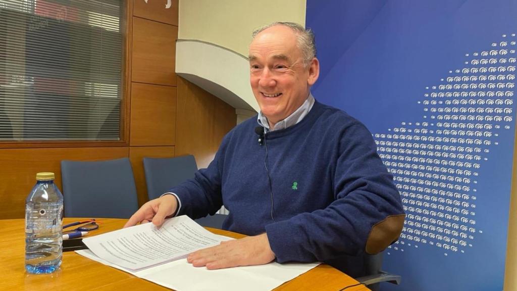 El portavoz del PP en A Coruña, Miguel Lorenzo, en una foto de archivo.