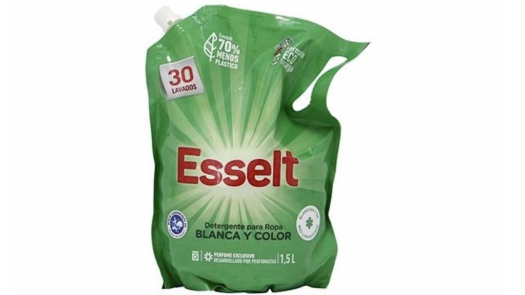Detergente Esselt de Aldi.