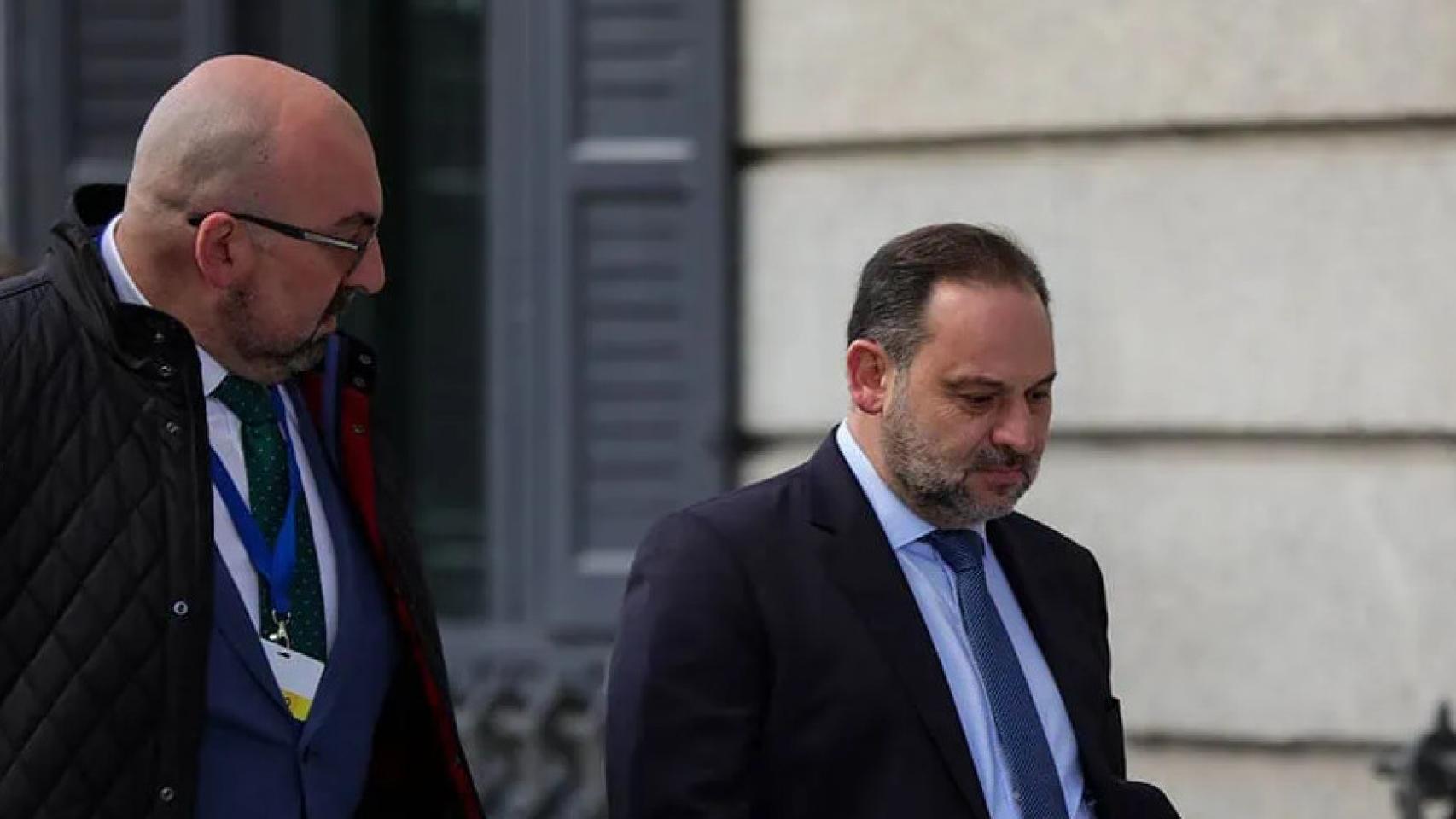Koldo García junto al exministro José Luis Ábalos en una imagen de archivo.