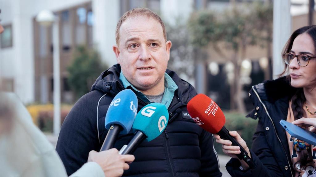 El presidente del comité de empresa de Alcoa San Cibrao, José Antonio Zan, en una foto de archivo.