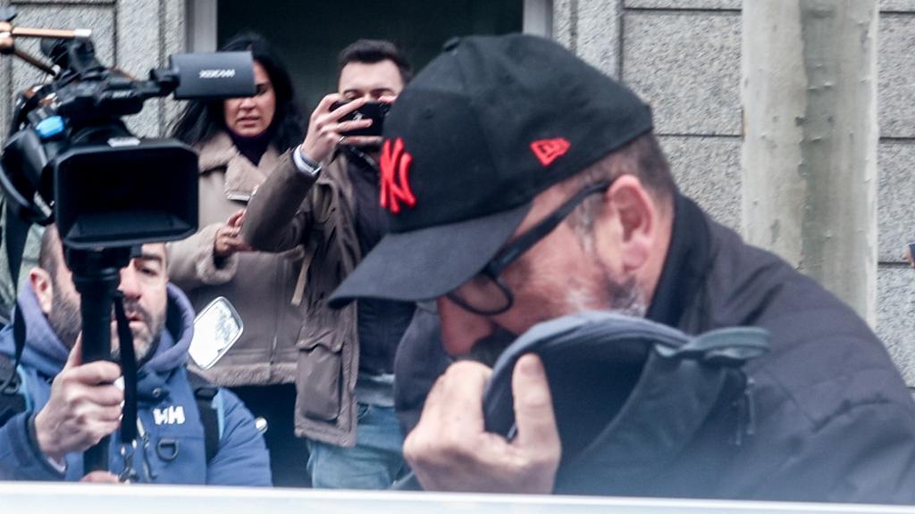 Koldo García, a su salida de la Audiencia Nacional