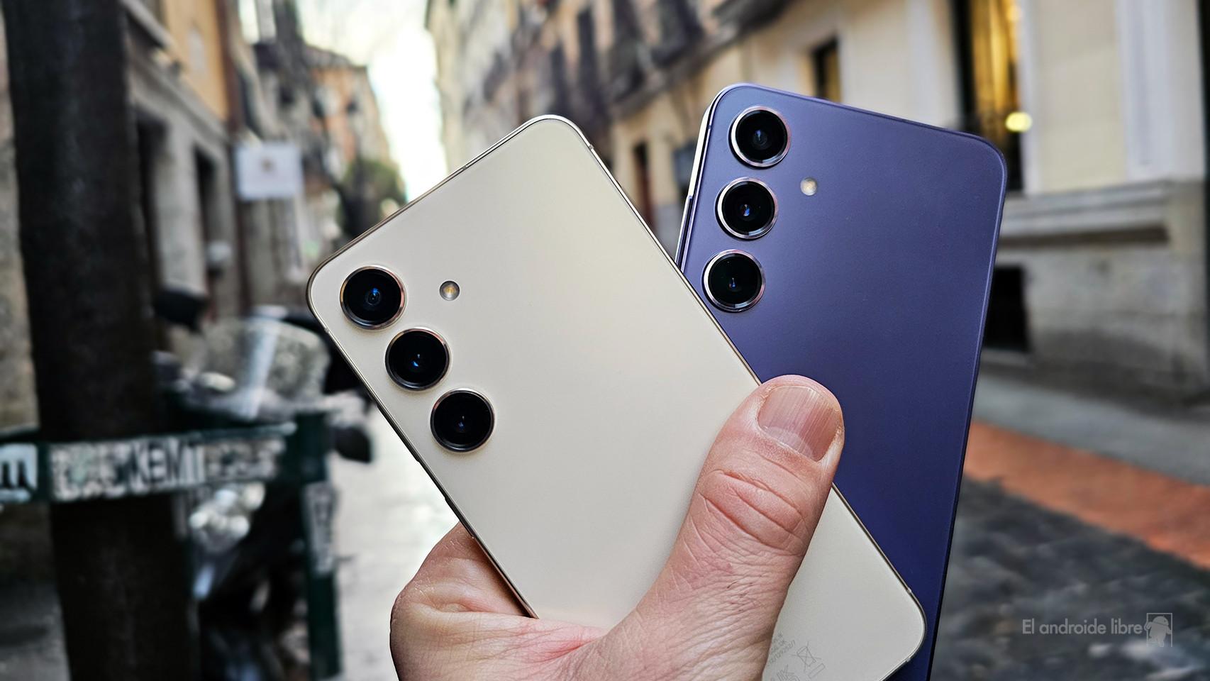 Imagen del Samsung Galaxy S24 y Galaxy S24+