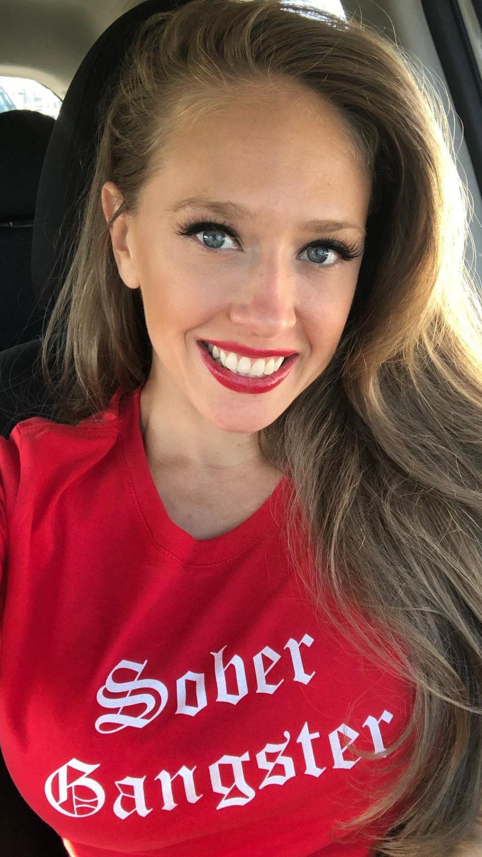 Kagney Linn Karter en una imagen de su Instagram.