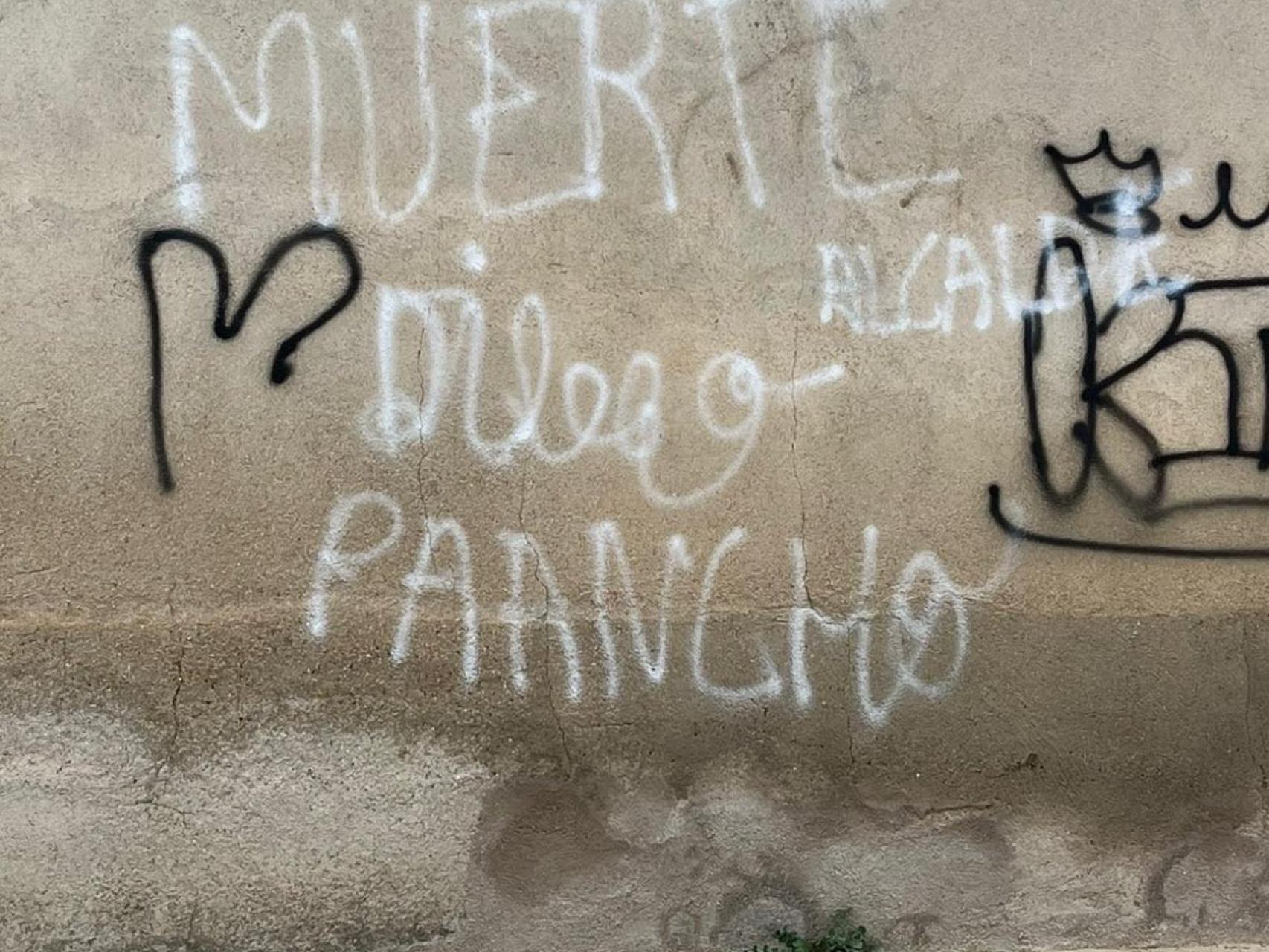 Pintada con amenazas de muerte contra el alcalde de El Carpio de Tajo (Toledo)