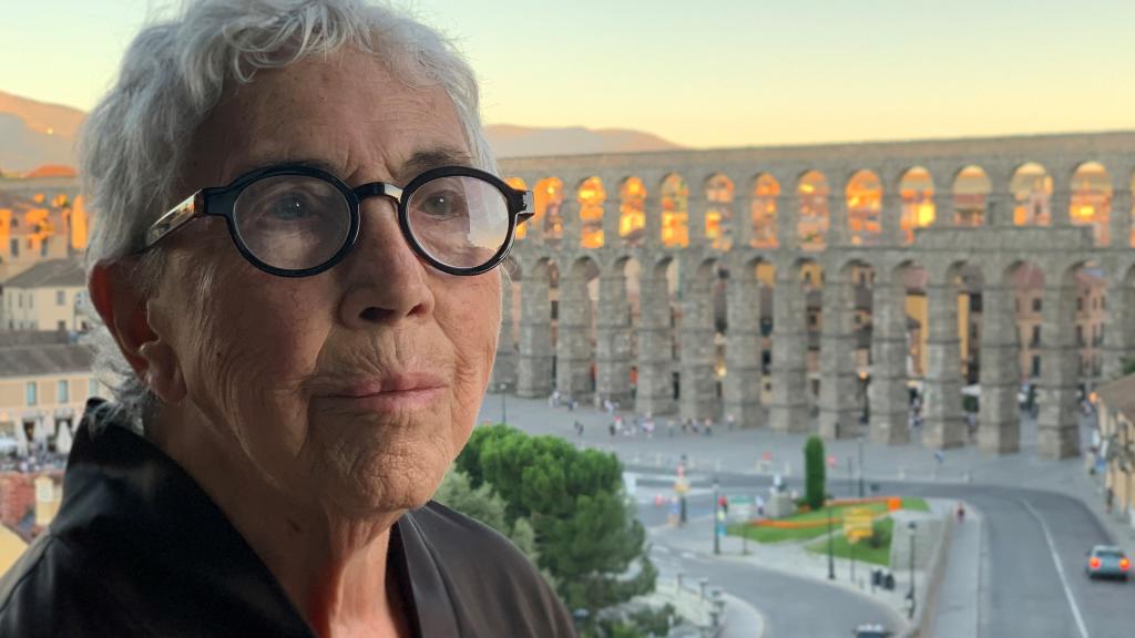 Dominica Contreras López de Ayala, autora de 'Misterio del Acueducto de Segovia. Vicisitudes y datación'. Foto: Lucía Herranz