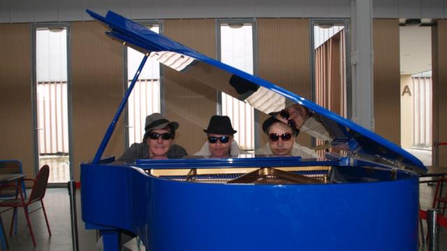 Armando, Lorenzo y Martín, de Los Nadie, en el LAVA de Valladolid