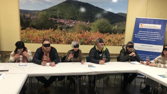 Cata sensorial en San Esteban de la Sierra