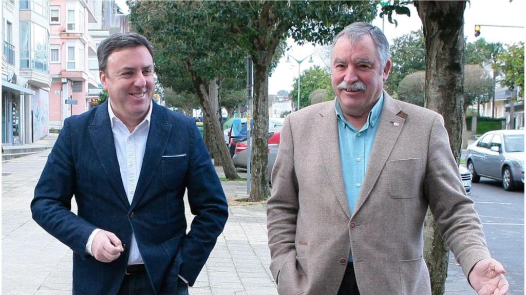 Valentín González Formoso y Ángel García Seoane
