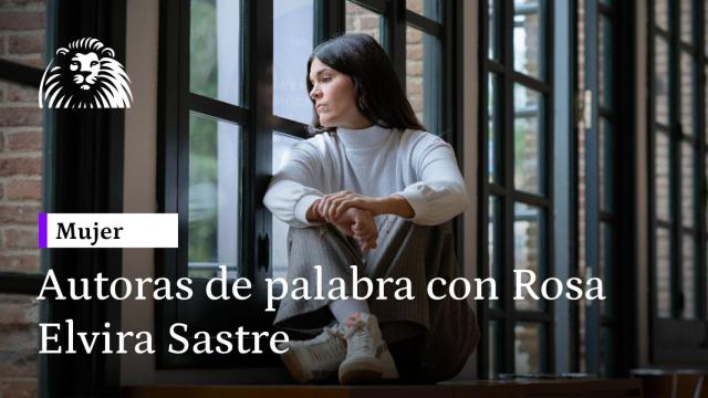 La escritora Elvira Sastre.