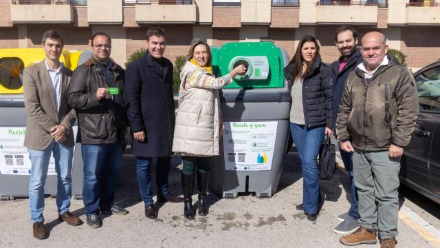 Uno de los nuevos 'contenedores inteligentes'.