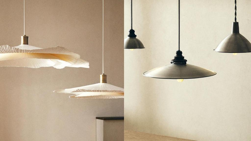 Otras de las lámparas más destacadas de Zara Home.