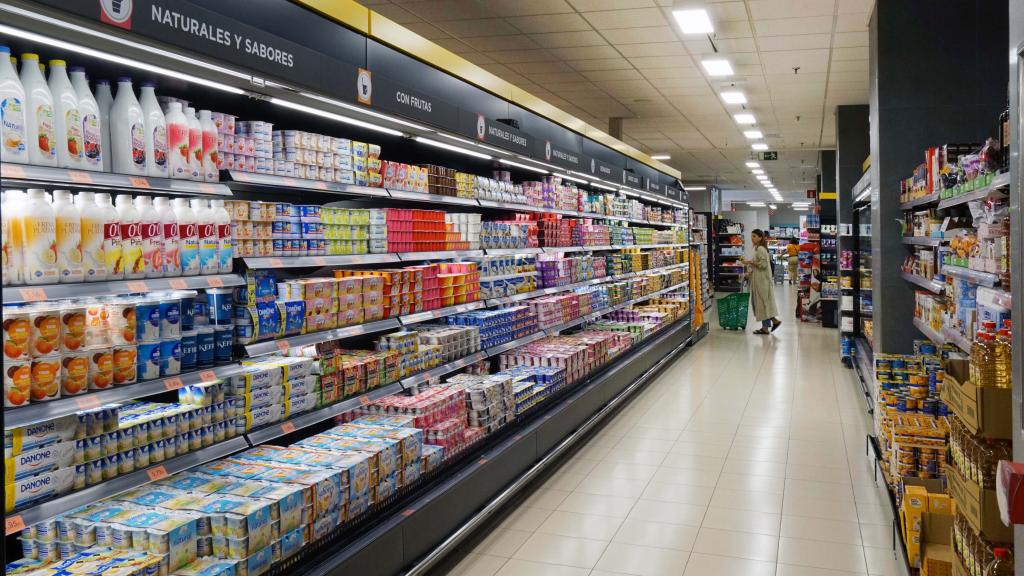 Imagen de archivo de los pasillos de Mercadona.