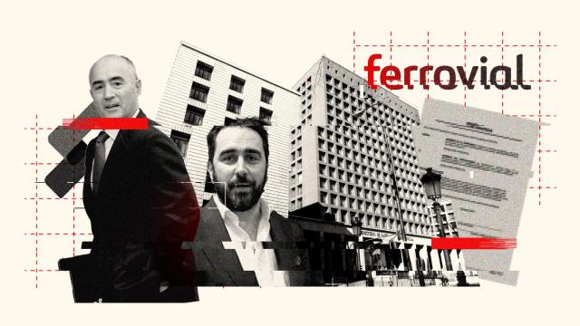 Rafael del Pino, presidente de Ferrovial y Víctor Aldama, responsable de la trama de Koldo.